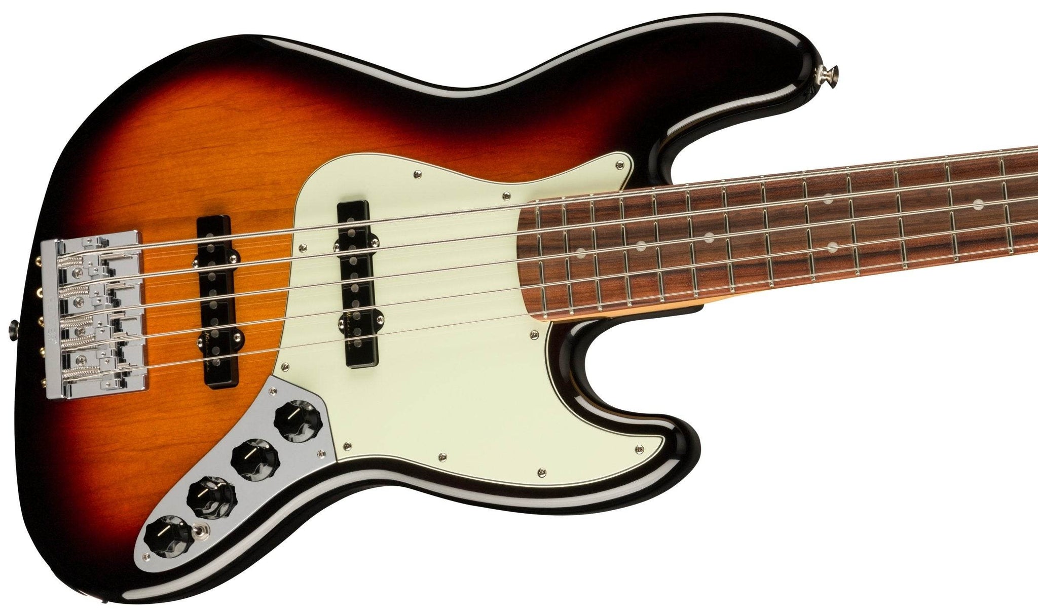 FENDER 0147383300 Player Plus Series Jazz Bass V 5 String Bass Guitar (3 Tone Sunburst) - Ray's Midbell Music