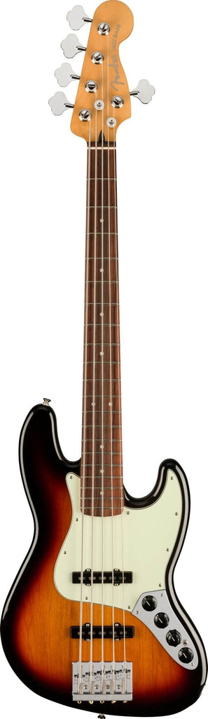 FENDER 0147383300 Player Plus Series Jazz Bass V 5 String Bass Guitar (3 Tone Sunburst) - Ray's Midbell Music