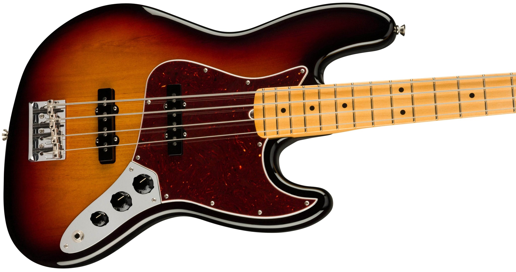 FENDER 0193972700 American Professional II Jazz Bass Guitar (3 Tone Sunburst) - Ray's Midbell Music