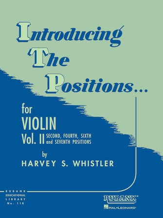 HAL LEONARD HL04472560 Introducing the Positions for Violin Vol. 2