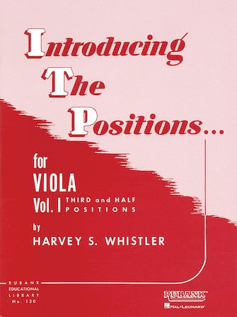 HAL LEONARD 04472790 Introducing the Positions for Viola Volume 1 - Third and Half Positions