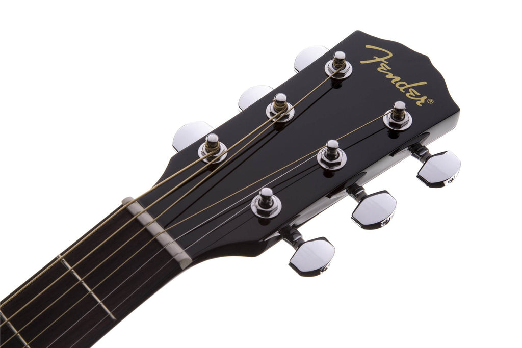 FENDER 0970110206 CD60 Acoustic Guitar w/ Case (Black) - Ray's Midbell Music