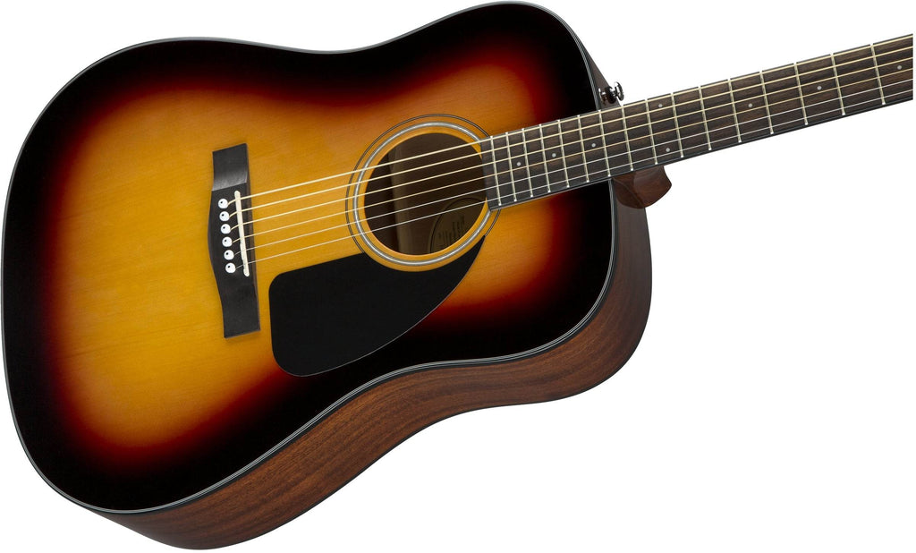 FENDER 0970110232 CD-60 Dreadnought V3 w/ Case, Walnut Fingerboard, Sunburst - Ray's Midbell Music