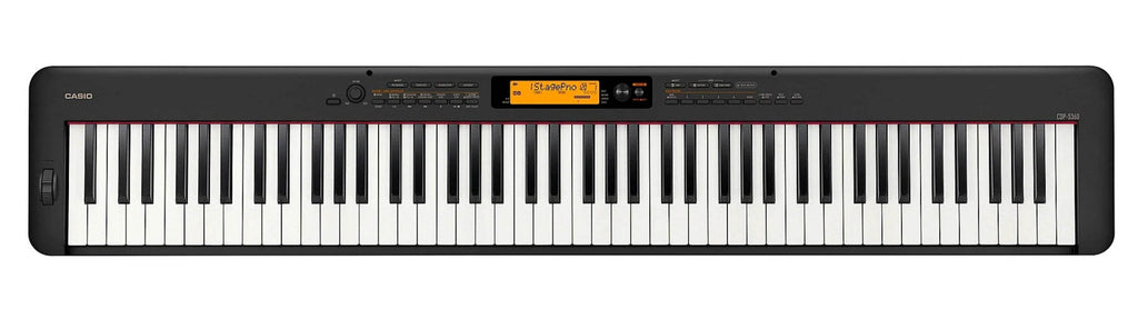 CASIO CDPS360BK Compact Digital Piano (Black) - Ray's Midbell Music