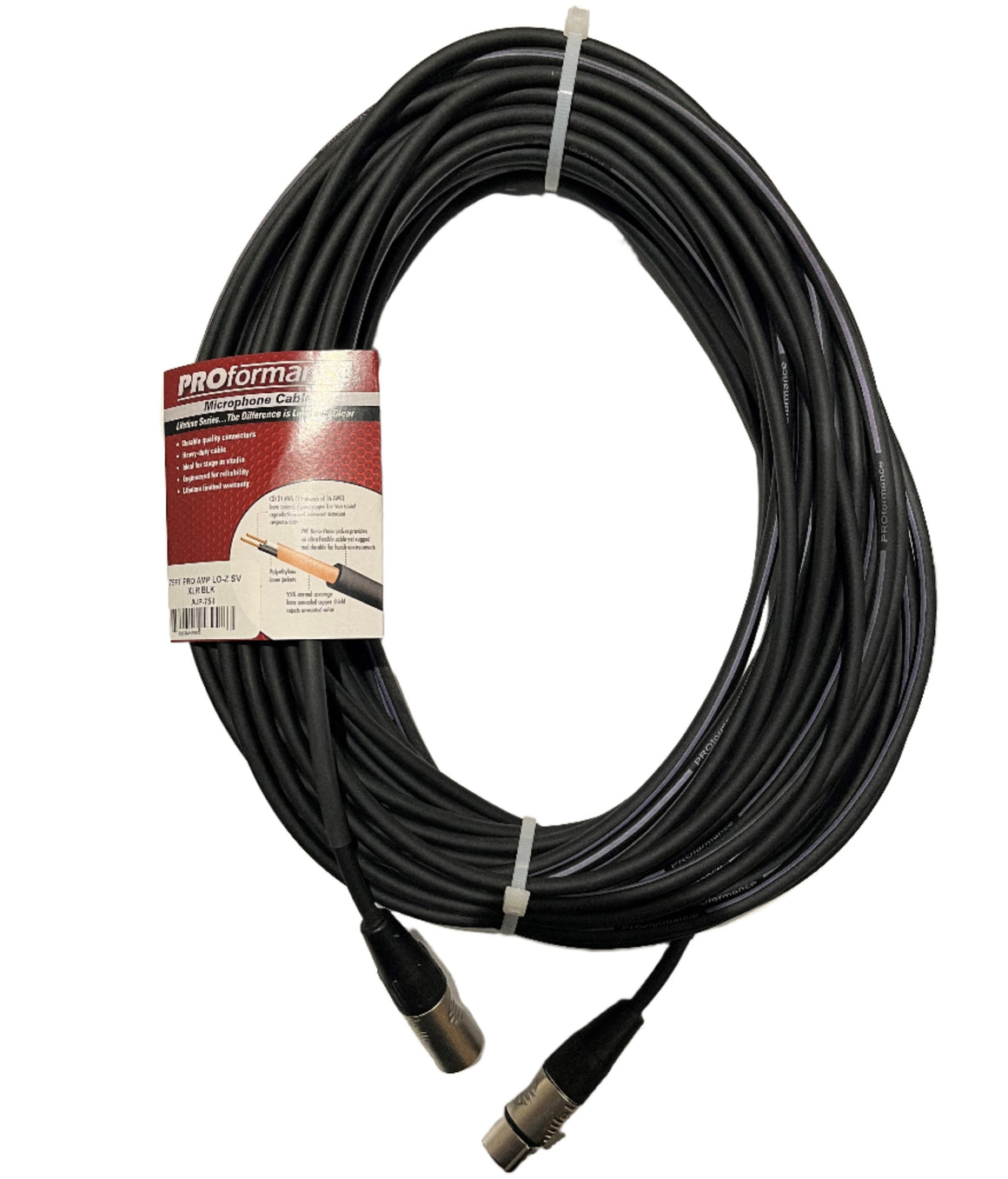 PROformance AJP75 75' Microphone Cable
