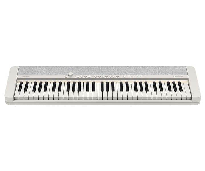 CASIO CTS1WE 61 Piano-Style Key Portable Keyboard (White) - Ray's Midbell Music