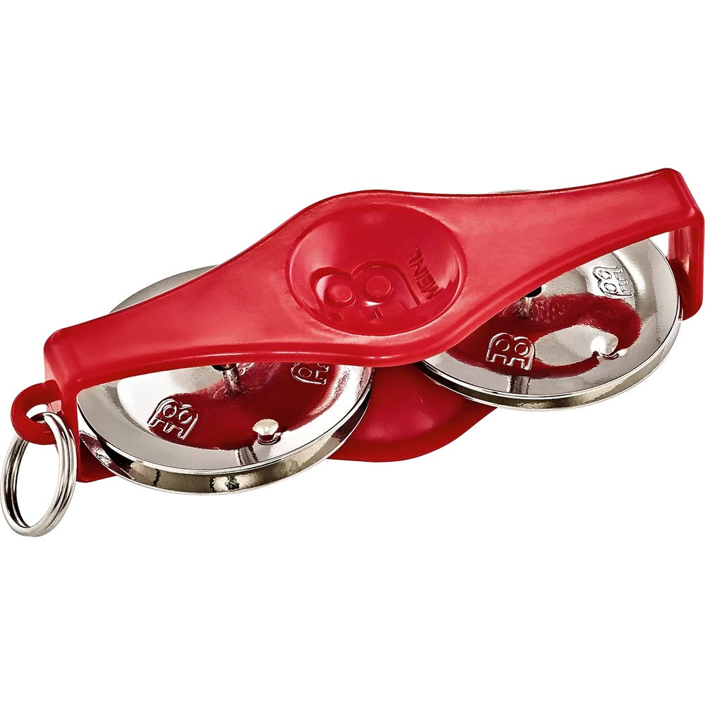 MEINL PERCUSSN KRTR Key Ring Tambourine, Red