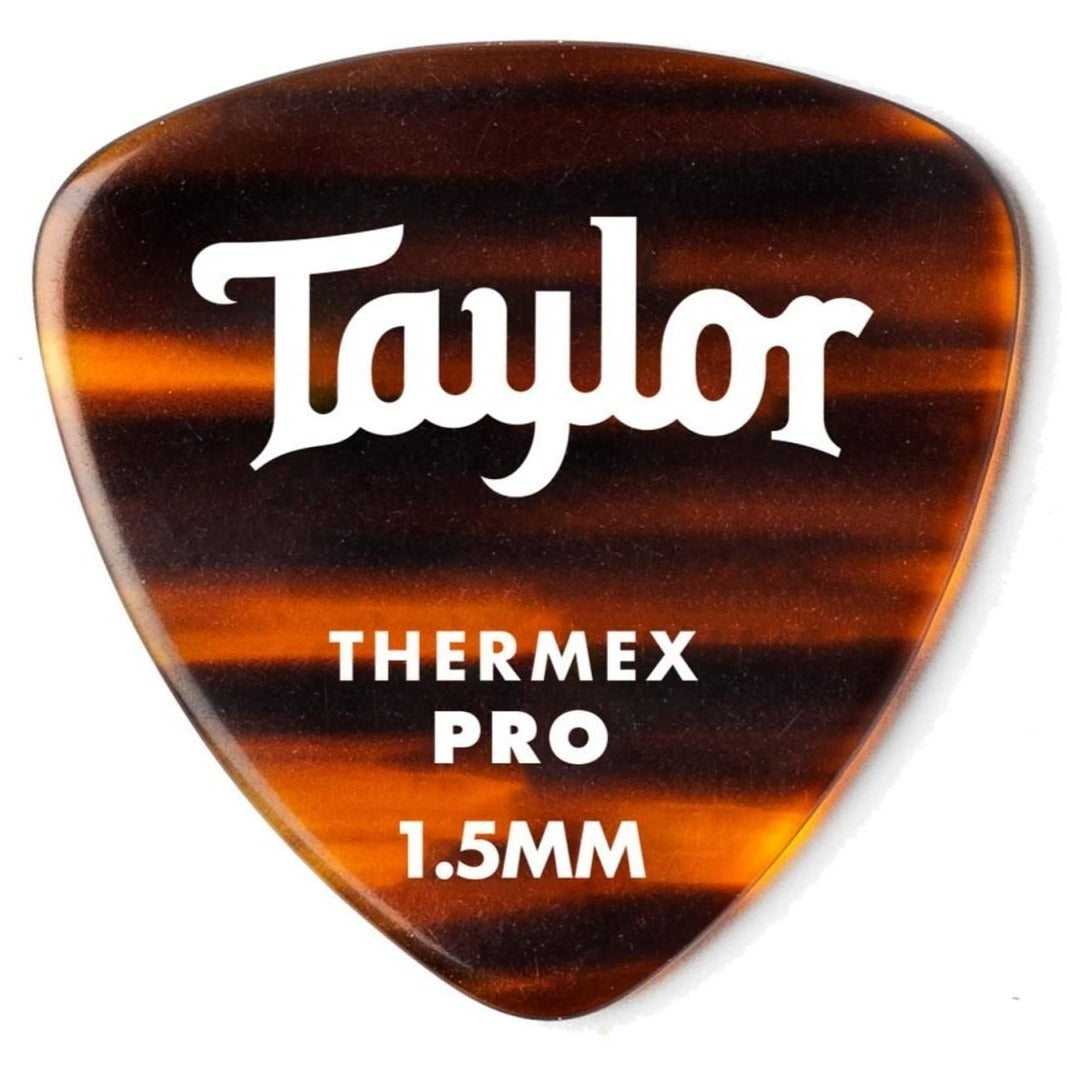 Taylor 80758 Darktone 346 Thermex Pro Picks, Tortoise Shell, 1.50mm, 6-Pack