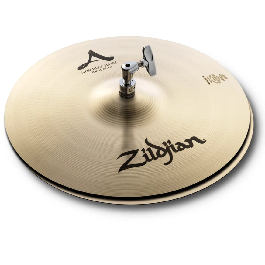 ZILDJIAN A0133 14" A Series New Beat Pair Hi-Hat Cymbals