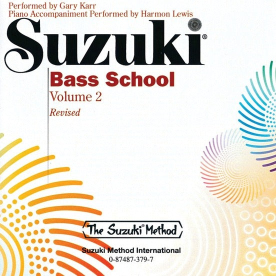 ALFRED 000379 Suzuki Bass School CD, Volume 2 [String Bass]