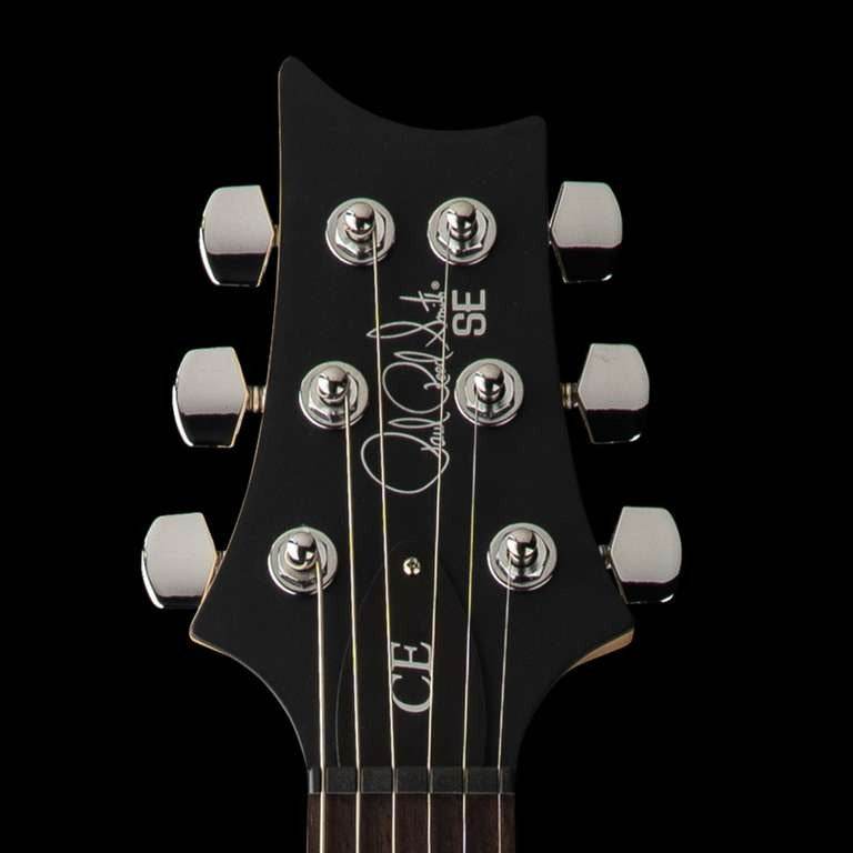 PRS 113130MD SE CE24 Standard Satin Double Cut Electric Guitar ( Metallic Gold ) - Ray's Midbell Music