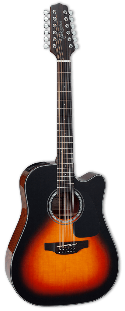 Takamine TAKGD30CE12BSB G Series 12 String Dread A/E Guitar (Brown Sunburst) - Ray's Midbell Music