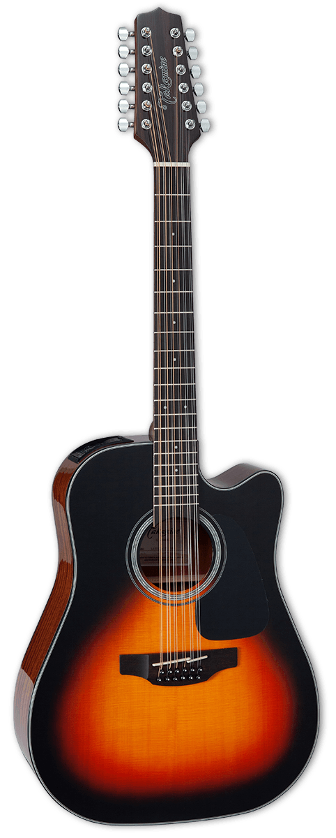 Takamine TAKGD30CE12BSB G Series 12 String Dread A/E Guitar (Brown Sunburst) - Ray's Midbell Music