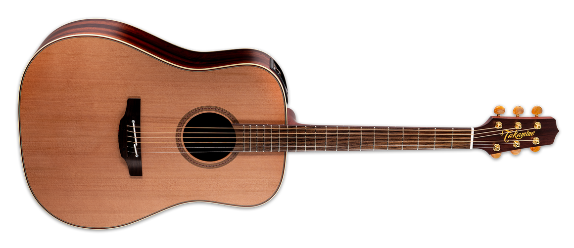 Takamine TAKFN15AR Limited Edition Solid Cedar Top Dreadnought A/E Guitar (Natural)