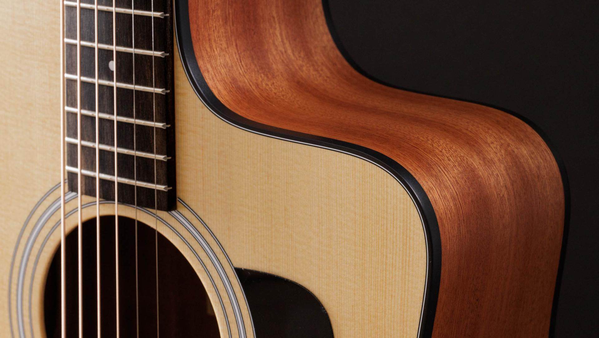 Taylor 110CE 100 Series Single Cut A/E Guitar (Sapele Back and Sides) - Ray's Midbell Music