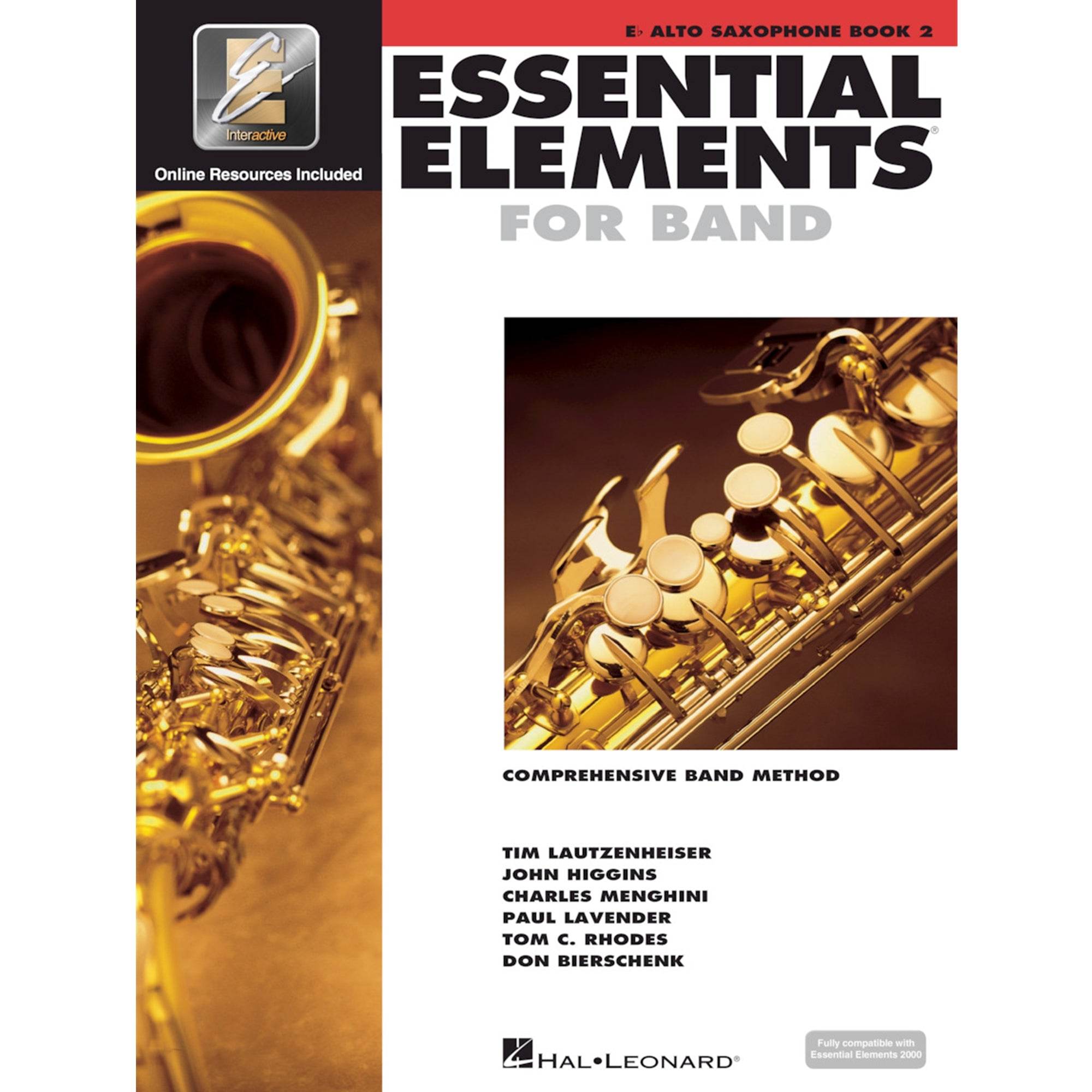 HAL LEONARD HL00862594 Essential Elements Alto Sax Bk 2 - Ray's Midbell Music