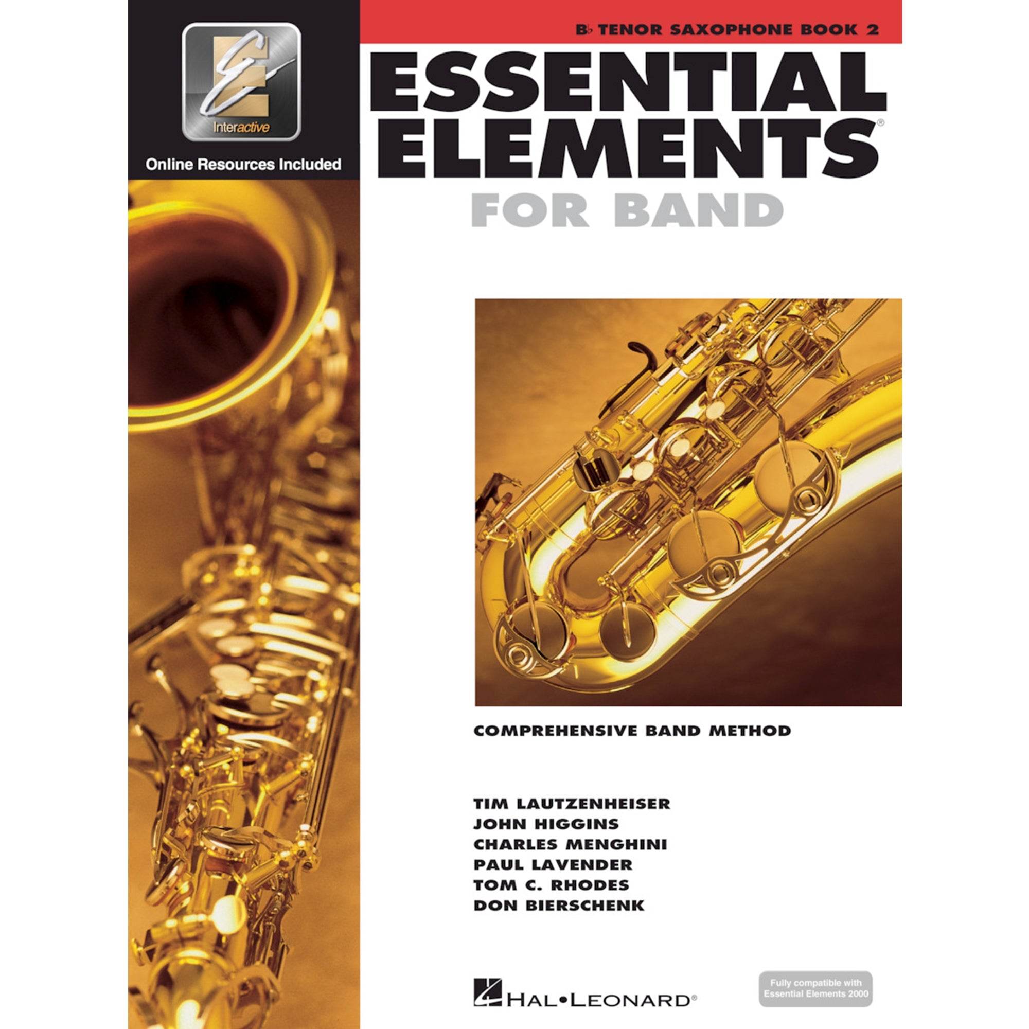 HAL LEONARD HL00862595 Essential Elements Tenor Sax Bk 2 - Ray's Midbell Music