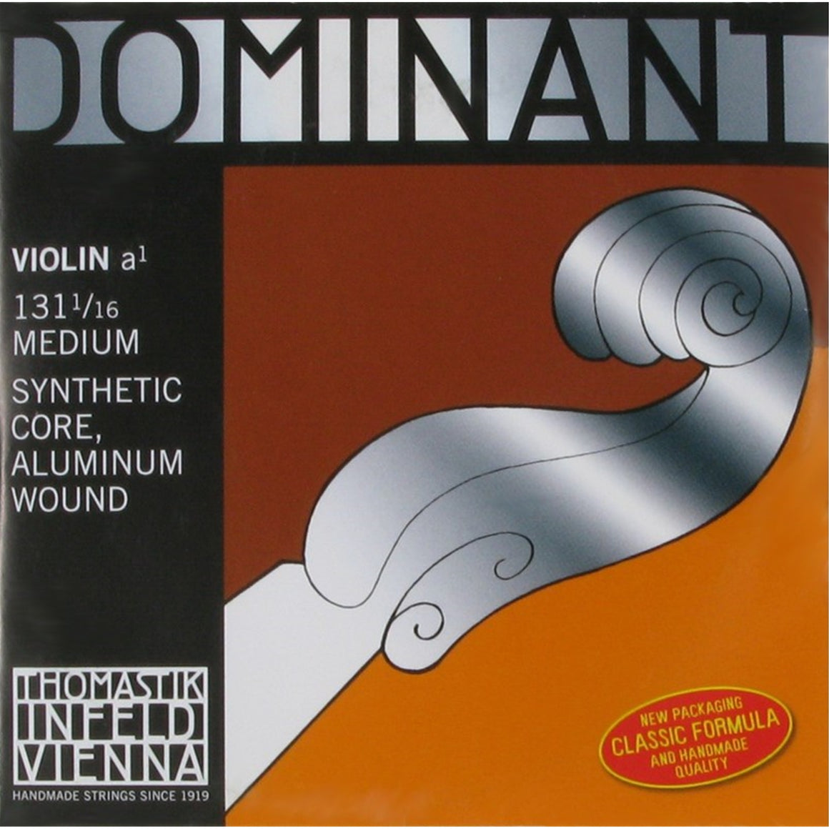 THOMASTIK DRT131 Dominant 4/4 Violin A String Alum WD Ball-End