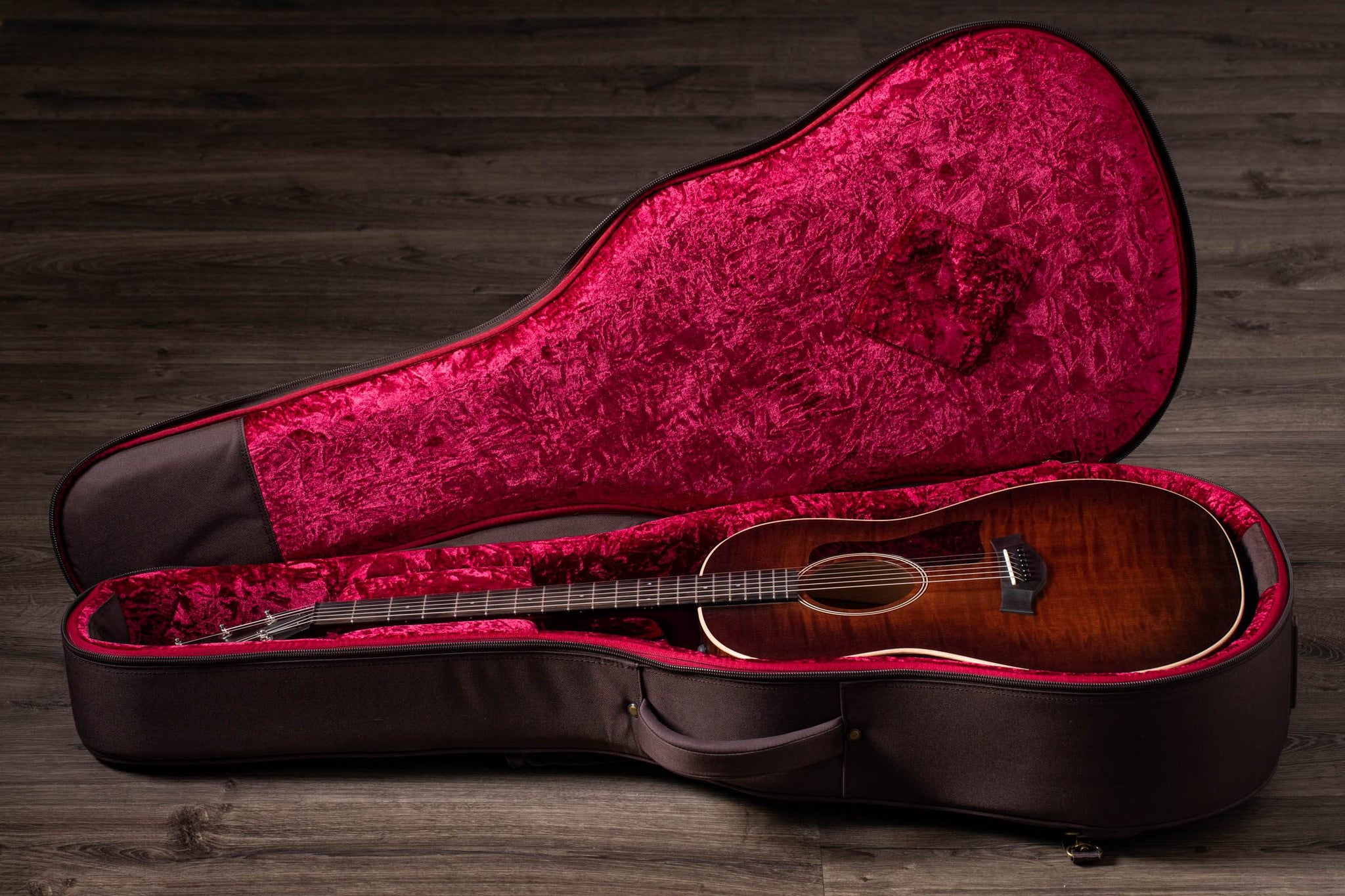 Taylor AD27EFT American Dream Series Grand Pacific Flame Top Maple A/E Guitar (Natural) - Ray's Midbell Music