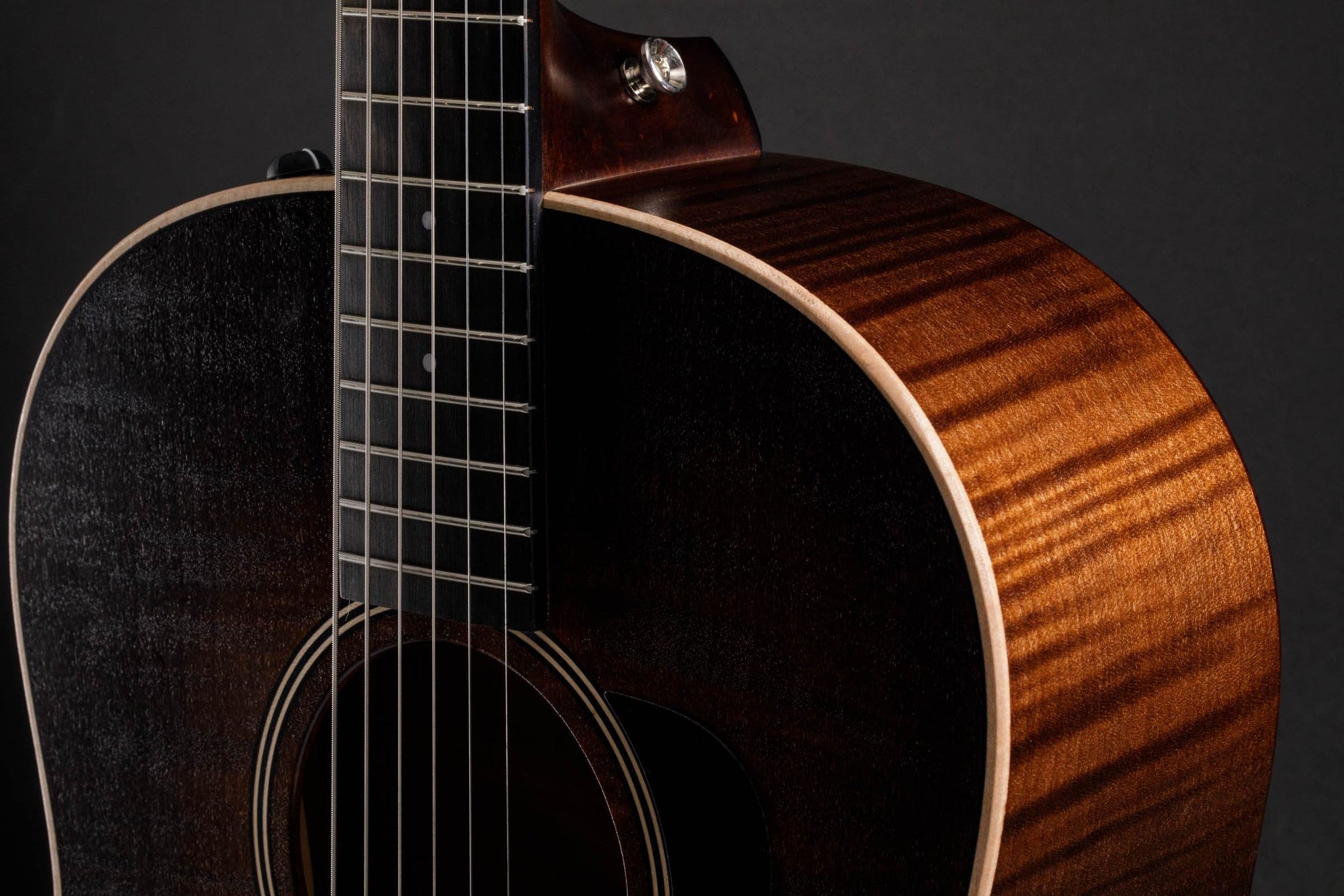 Taylor AD27EFT American Dream Series Grand Pacific Flame Top Maple A/E Guitar (Natural) - Ray's Midbell Music