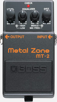 BOSS MT2 Metal Zone Distortion Pedal