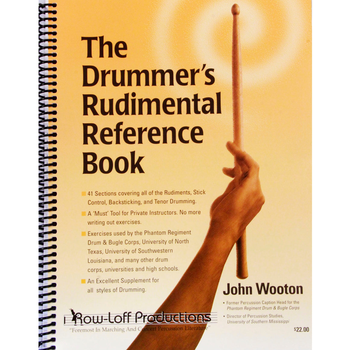 ROWLOFF PUB 1007 The Drummer's Rudimental Reference Book