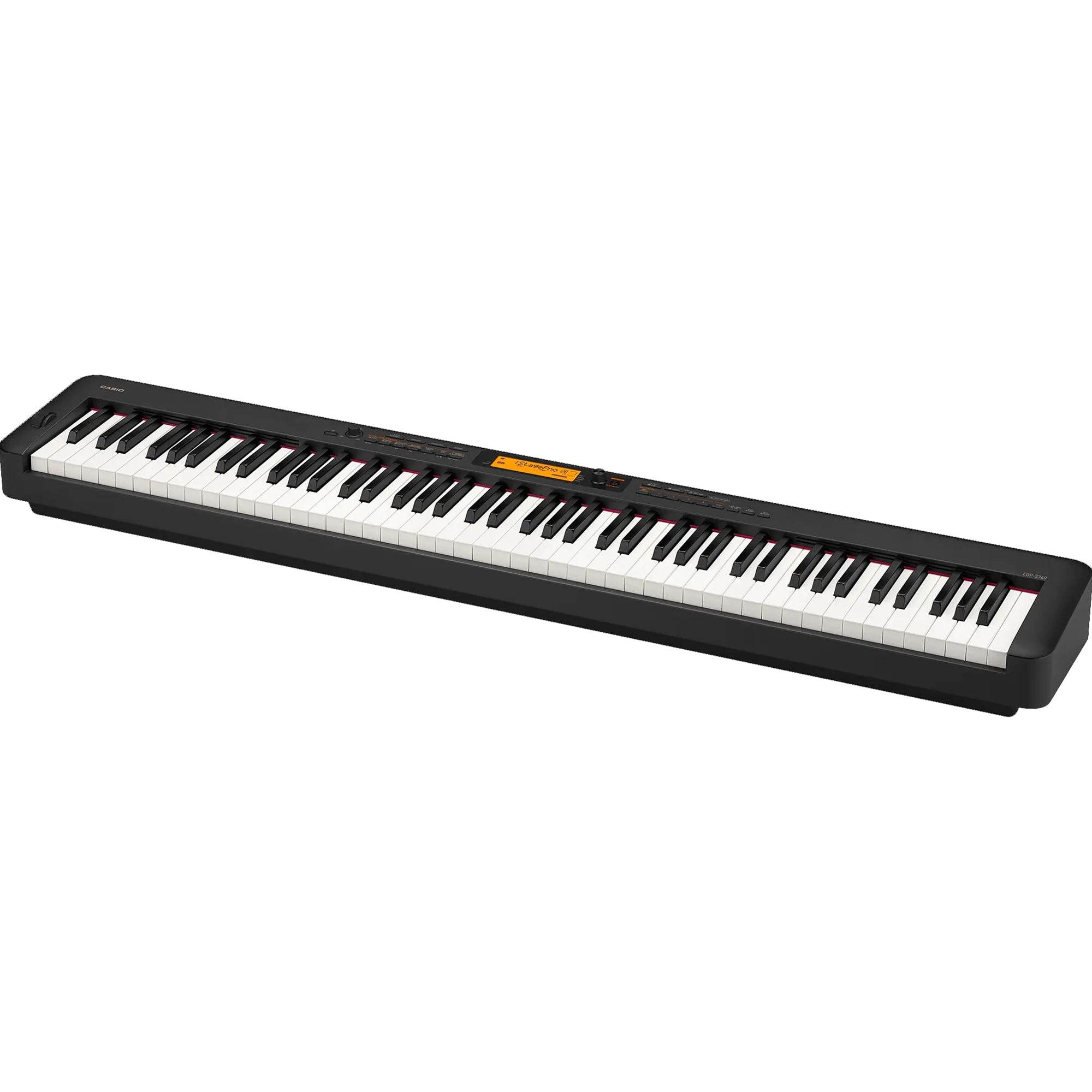 CASIO CDPS360BK Compact Digital Piano (Black) - Ray's Midbell Music