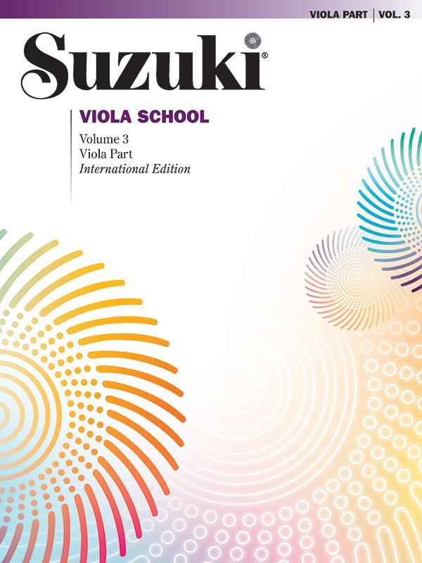 ALFRED 0243S Suzuki Viola School Viola Part, Volume 3 [Viola]