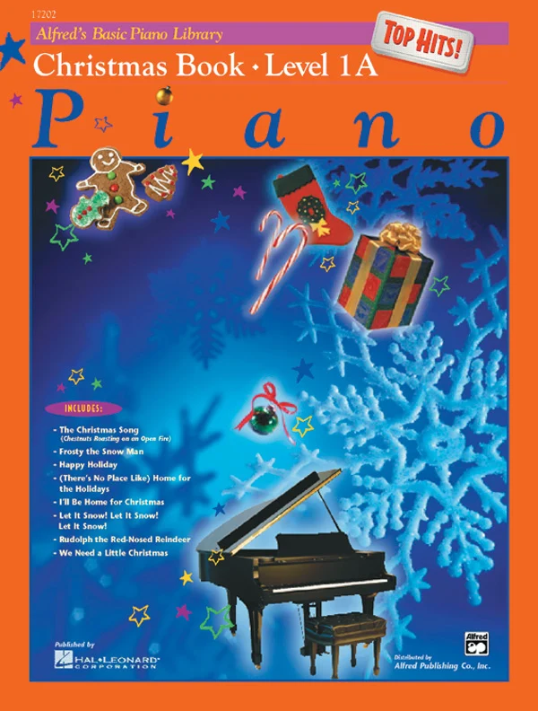 Alfred 0017202 Alfred's Basic Piano Library: Top Hits! Christmas Book 1A