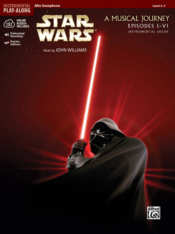 Alfred 0032107 Star Wars Instrumental Solos (Movies I-VI) [Alto Sax]