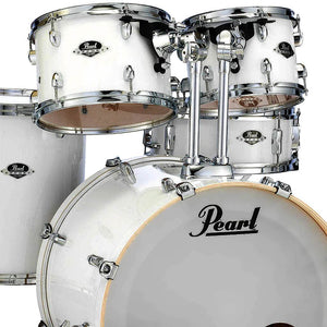 PEARL EXX725SC33 EXX Export 5 Piece Drum Set w/ Hardware (Pure White) (10/12/16 in. Toms) - Ray's Midbell Music
