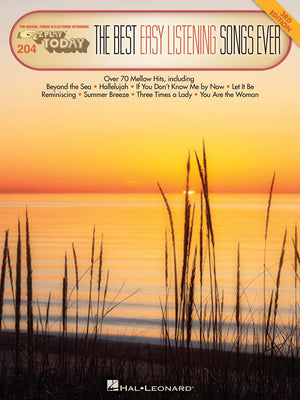 HAL LEONARD 00101542 The Best Easy Listening Songs Ever - 3rd