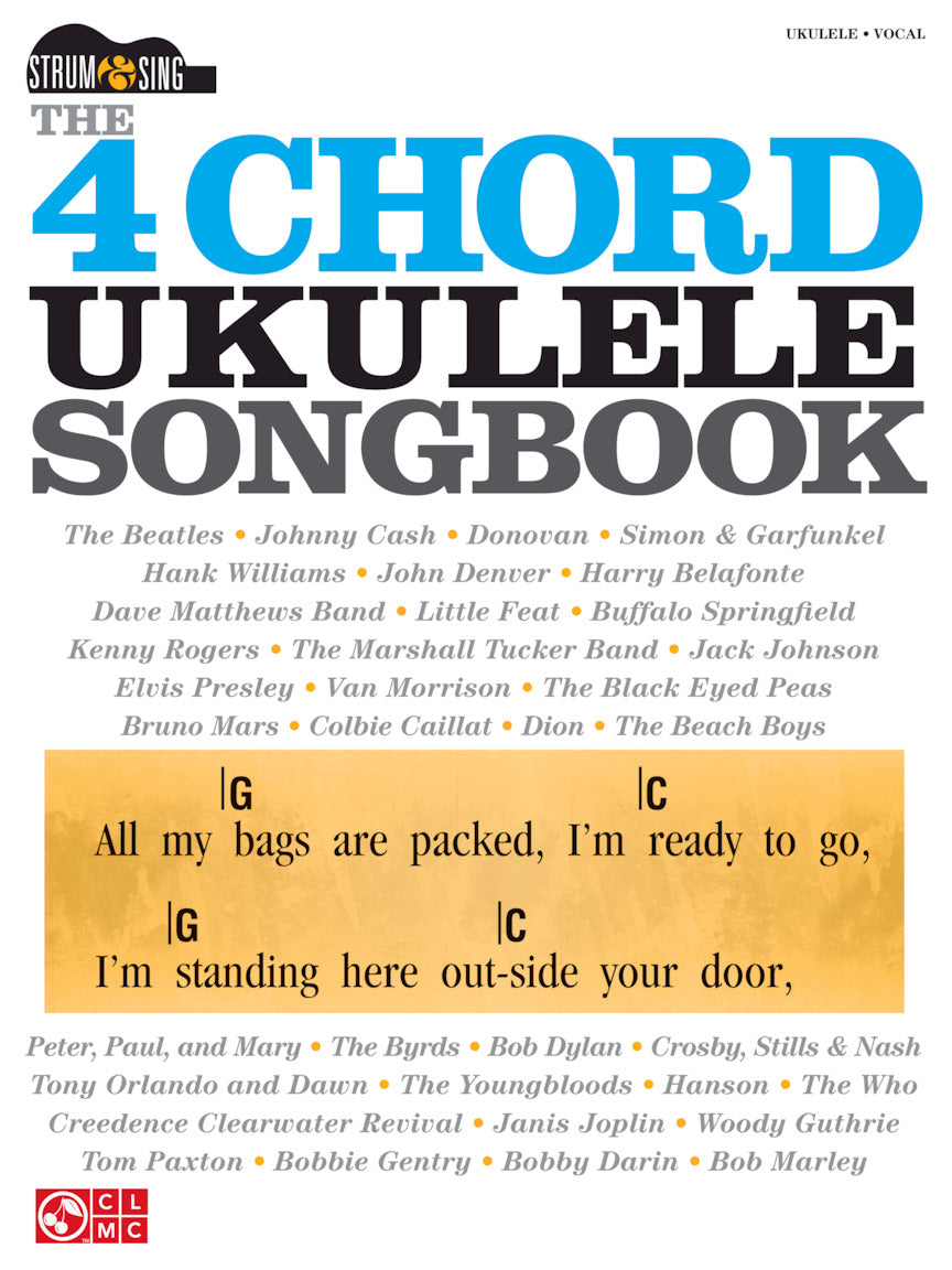 CHERRY LANE 00114331 The 4-Chord Ukulele Songbook