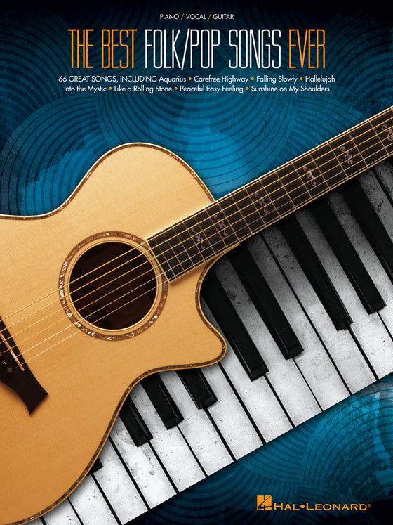 HAL LEONARD 00138299 Best Folk/Pop Songs Ever