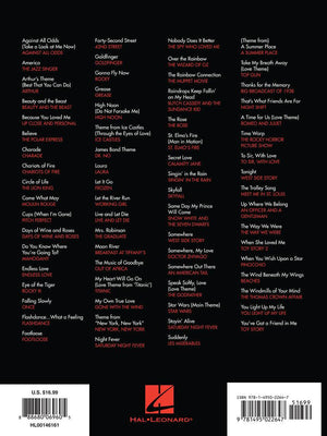 HAL LEONARD 00146161 Best Movie Soundtrack Songs Ever - Ray's Midbell Music