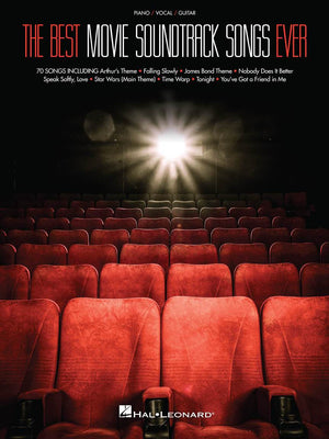 HAL LEONARD 00146161 Best Movie Soundtrack Songs Ever - Ray's Midbell Music