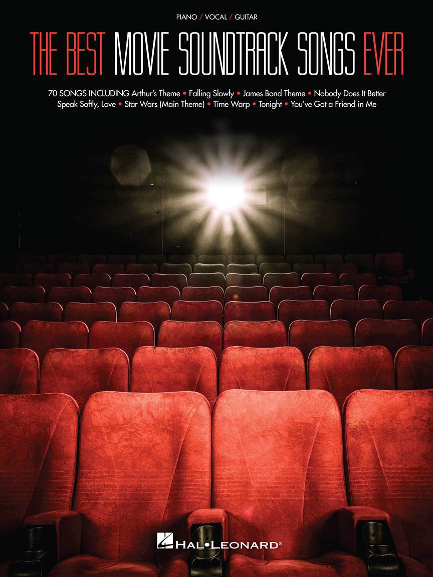 HAL LEONARD 00146161 Best Movie Soundtrack Songs Ever - Ray's Midbell Music