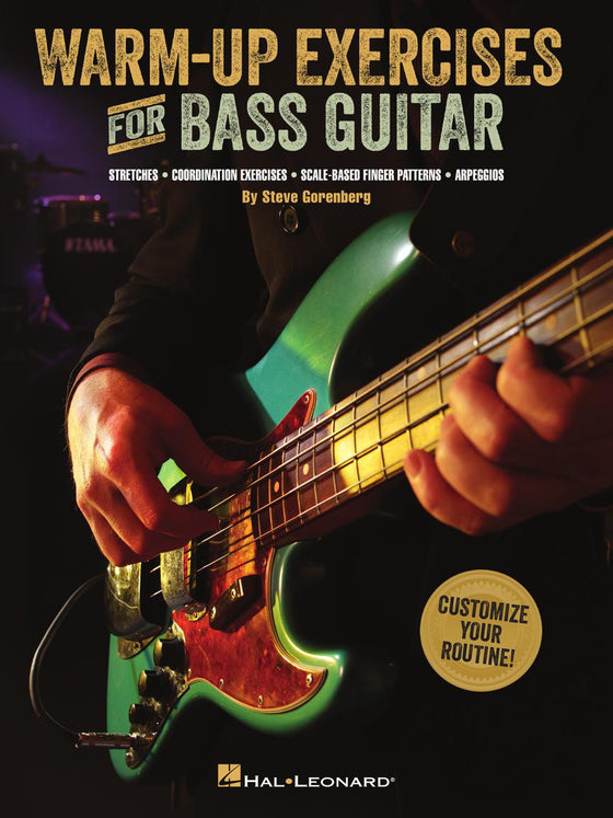 HAL LEONARD HL00148760 Warm-Up Exercises for Bass Guitar