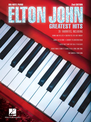HAL LEONARD HL00221832 Elton John - Greatest Hits, 2nd Edition - Ray's Midbell Music