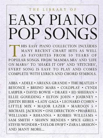 HAL LEONARD HL00232489 The Library of Easy Piano Pop Songs - Ray's Midbell Music