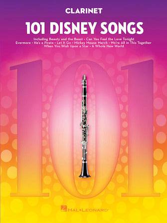 HAL LEONARD HL00244106 101 Disney Songs Clarinet - Ray's Midbell Music