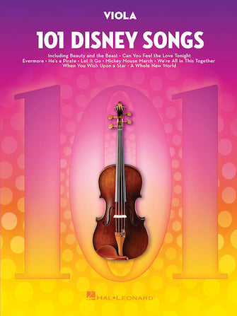 HAL LEONARD 00244125 101 Disney Songs Viola