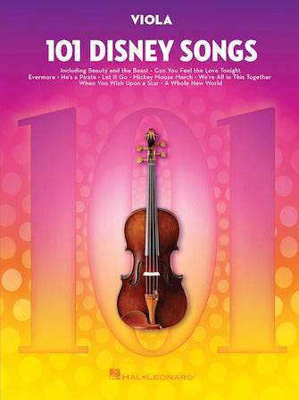 HAL LEONARD 00244125 101 Disney Songs Viola - Ray's Midbell Music