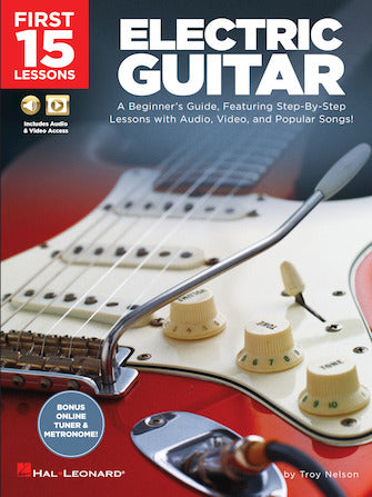 HAL LEONARD 00244589 First 15 Lessons - Electric Guitar