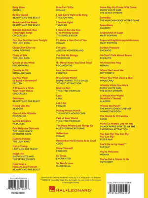 HAL LEONARD 00249108 Disney - Strum & Sing Ukulele - Lyrics and Chords to 60 Favorite Songs! - Ray's Midbell Music