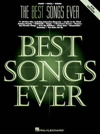 HAL LEONARD 00265721 The Best Songs Ever - 9th Edition - Ray's Midbell Music