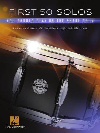 HAL LEONARD 00276997 First 50 Solos You Should Play on Snare Drum - Ray's Midbell Music