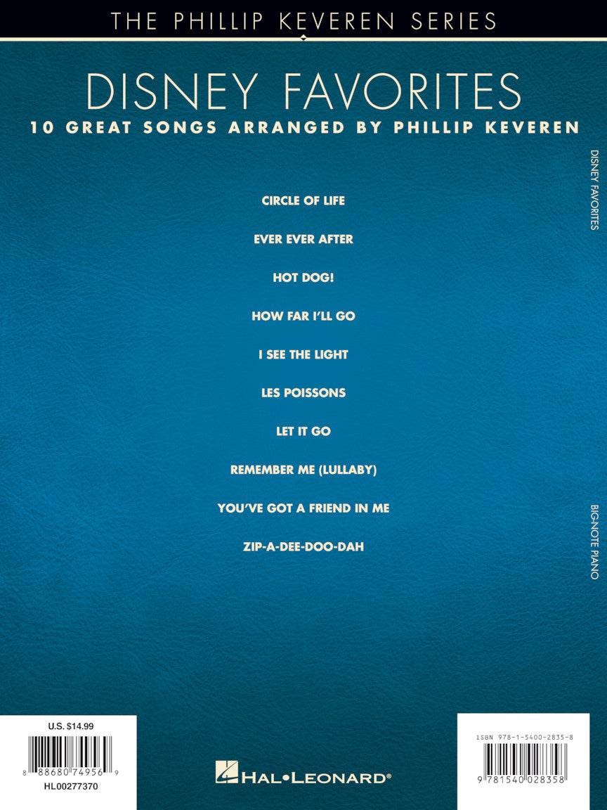 HAL LEONARD 00277370 Disney Favorites - The Phillip Keveren Series - Ray's Midbell Music