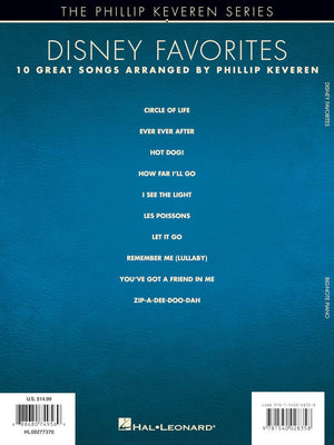 HAL LEONARD 00277370 Disney Favorites - The Phillip Keveren Series - Ray's Midbell Music