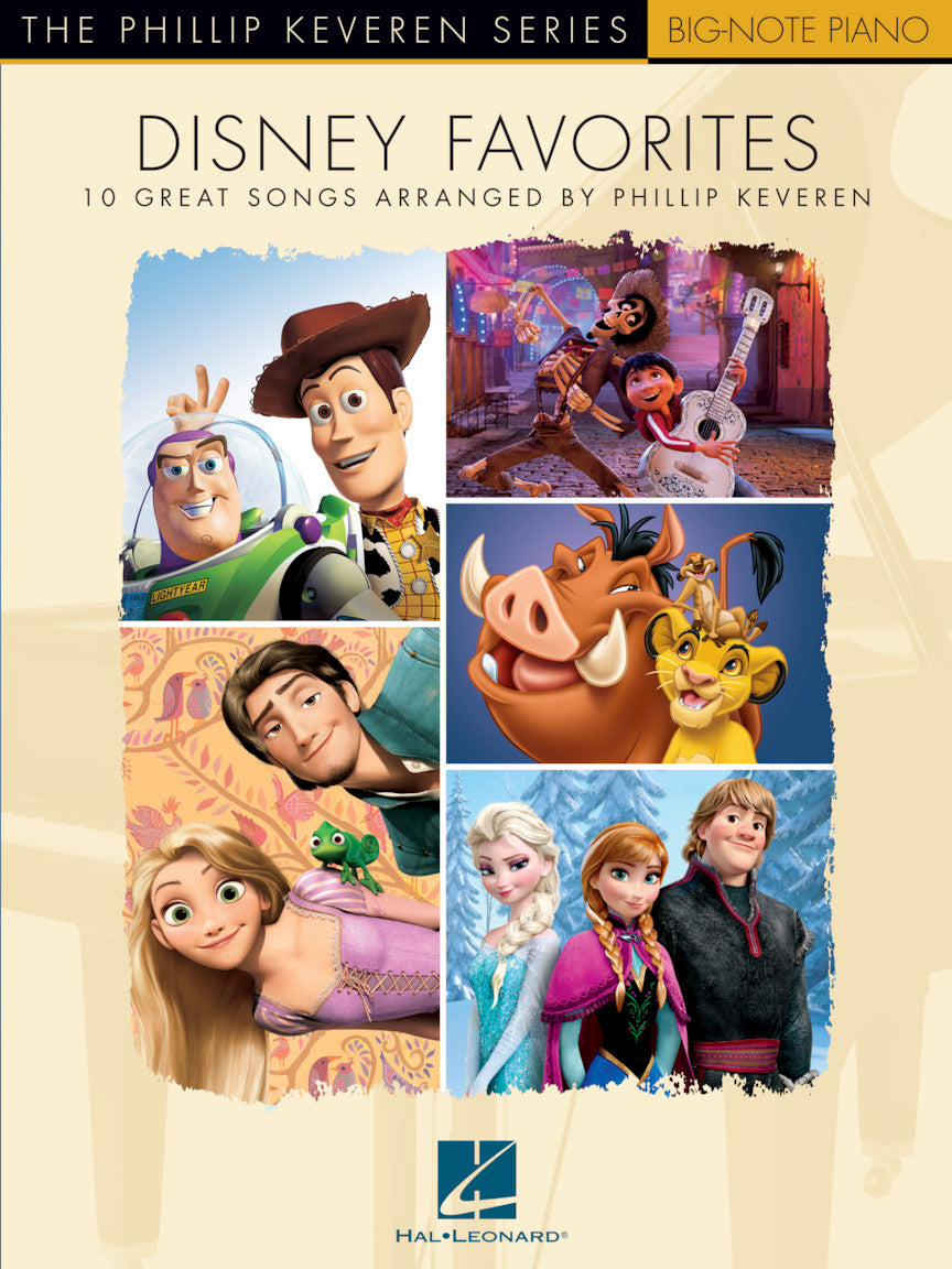 HAL LEONARD 00277370 Disney Favorites - The Phillip Keveren Series